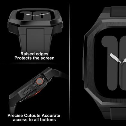 Imagem de Estojo de Relógio AIRYZGOOD Luxury Metal para Apple Watch 49mm