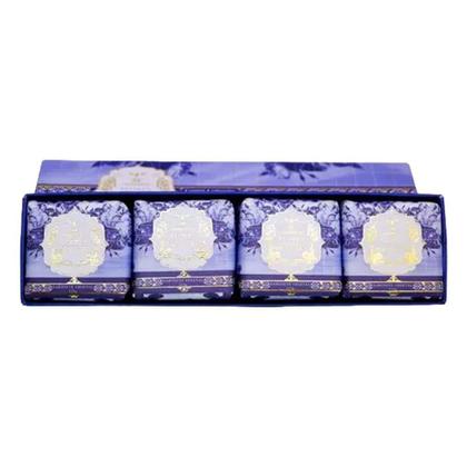Imagem de Estojo de Sabonetes Flores Brancas 4un. 115g cada Madressenza