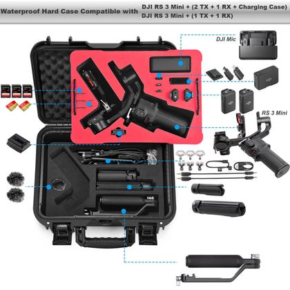 Imagem de Estojo de transporte Lekufee Waterproof para DJI RS 3 Mini e DJI Mic