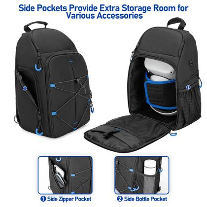 Imagem de Estojo de transporte Oculus Meta Quest 2/3/Pro compatível com PGmoon