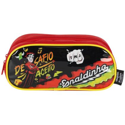 Imagem de Estojo Duplo Oficial ENALDINHO Luxcel EI41104UP Vermelho