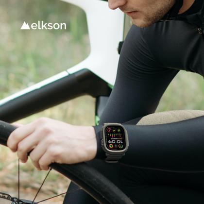 Imagem de Estojo e Pulseira Elkson Brown para Apple Watch Ultra (49mm) - Série 1 e 2