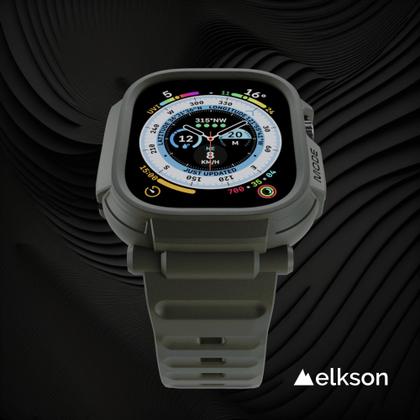 Imagem de Estojo e pulseira para Apple Watch Ultra 2/1 49 mm Elkson Green