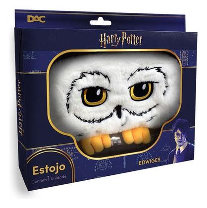Imagem de Estojo Edwiges Harry Potter Pelúcia Licenciado - Dac Branco Branco Edwiges Harry Potter