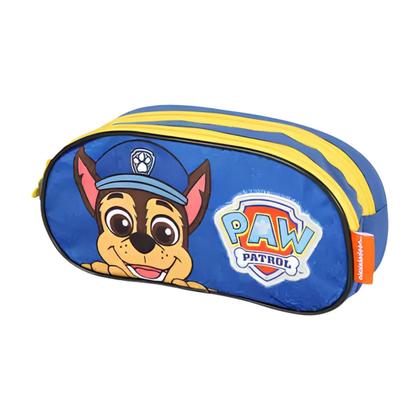 Imagem de Estojo Escolar Azul Patrulha Canina Com 2 Divisórias