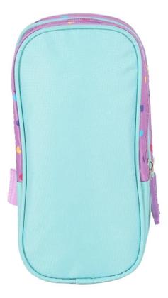 Imagem de ESTOJO ESCOLAR DUPLO PICOLE UP4YOU 2 ZIPER LILA Violeta