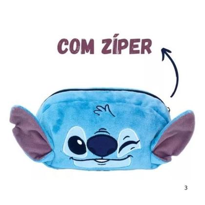Imagem de Estojo Escolar Grande Stitch Fluffy DAC