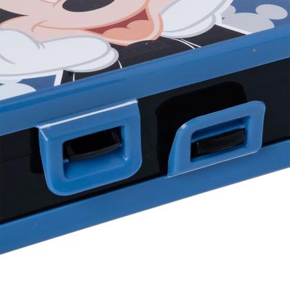 Imagem de Estojo Escolar Infantil Organizador Dupla Abertura com Trava Decorado Plasútil