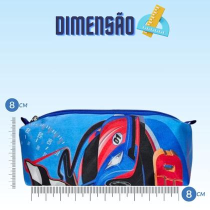 Imagem de Estojo Escolar Infantil Porta Lapis Menino Masculino Grande 
