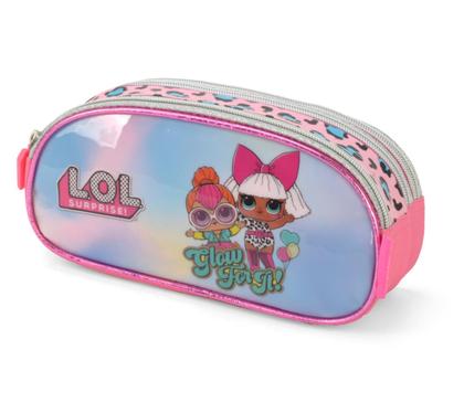 Imagem de Estojo Escolar Penal Triplo Lol Suprise 03 Divisórias Original Luxcel