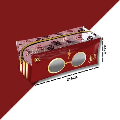 Imagem de Estojo Escolar PVC Cristal Grande Harry Potter Dac Original