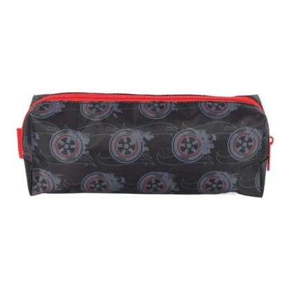 Imagem de Estojo Escolar Simples Hot Wheels Masculino Preto Luxcel