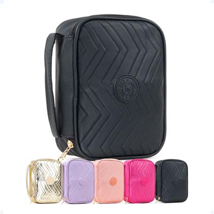 Imagem de Estojo Feminino Escolar Organizador Bolsinha Box Porta Lápis