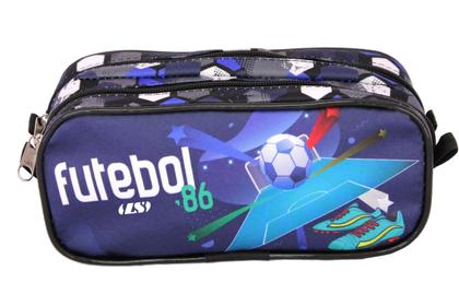 Imagem de Estojo Infantil Duplo LS Futebol 86 - EE2153