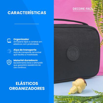 Imagem de Estojo Infantil Grande Box Organizador Escolar Jumbo Unissex
