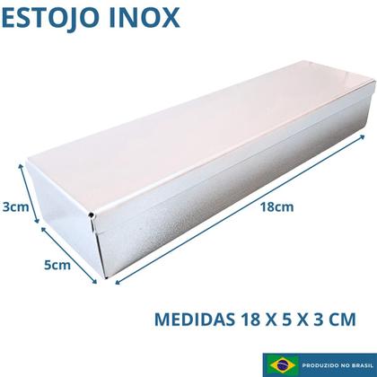 Imagem de Estojo Inox (marmita) - Para Esterilização Em Estufa
