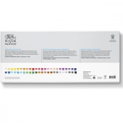 Imagem de Estojo Lápis Aquarelável Studio Collection Winsor & Newton 50 Peças