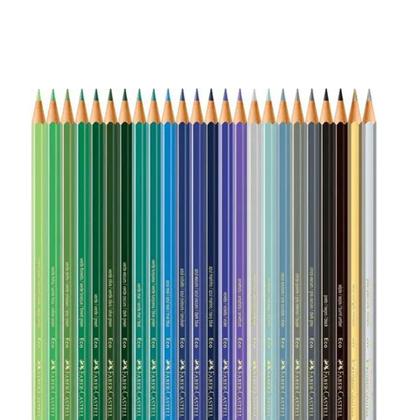 Imagem de Estojo Lápis de Cor Ecolapis Faber Castell 72 Cores 120172G