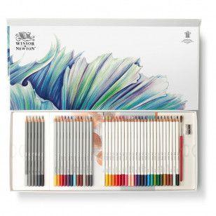 Imagem de Estojo Lápis Mixed Winsor & Newton Studio Collection 45pcs