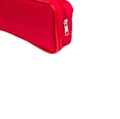 Imagem de Estojo Liso Grande Juvenil Escolar C Borda Várias Cores- JKF