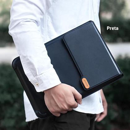 Imagem de Estojo Luva Case 3 Em 1 Para Macbook Notebook 14 Pol Nillkin Couro