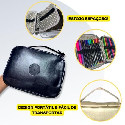 Imagem de Estojo Necessarie C/ Alça Box Escolar Multineos