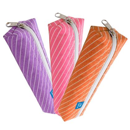 Imagem de Estojo Nylon Escolar Spiro Pequeno Colorido Com Zíper Cis A Escolha