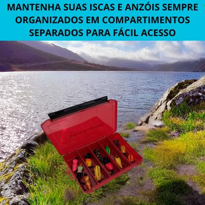Imagem de Estojo Organizador Megabass Pesca Isca Artificial Anzol 26cm