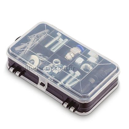 Imagem de Estojo Organizador Para Pesca Mini Double Case 8002 - Arqplast
