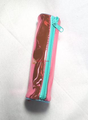 Imagem de Estojo P/ Colorir Escolar Cor Lisa  Holográfico para Lápis