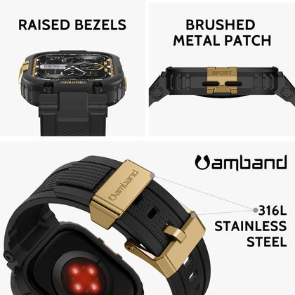 Imagem de Estojo para Pulseiras de Relógio Apple Watch Series 10 46mm - Compatível com AMBand
