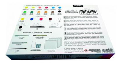Imagem de Estojo Para Tinta Aquarela Pebeo Collection Box