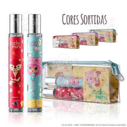 Estojo Perfume Infantil Ciclo Mini Deo Colônia Mini Raposete 30ml