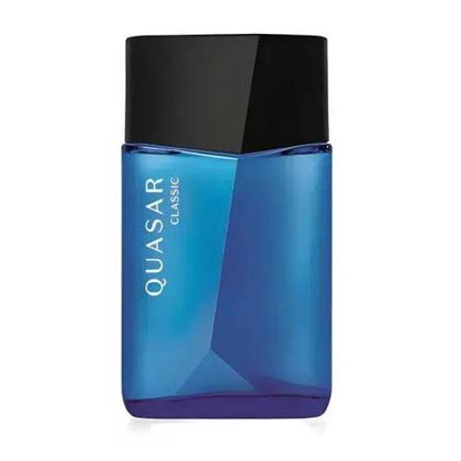 Imagem de Estojo Quasar Classic Desodorante Colônia 100ml Desodorante Men Kit Pais Lançamento Homem Intenso -