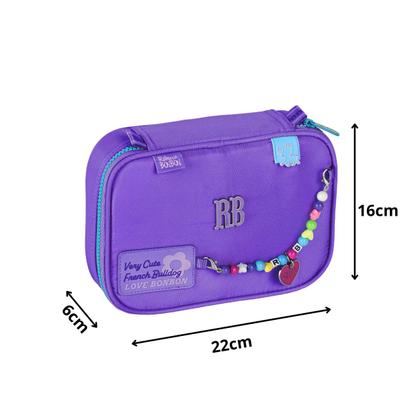 Imagem de Estojo Rebecca Bonbon 100 Pens porta lápis com 36 elásticos