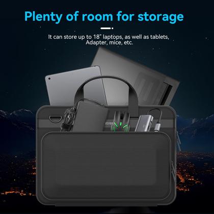 Imagem de Estojo rígido Smatree compatível com Alienware 18 ASUS ROG 18