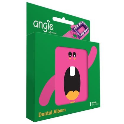 Imagem de Estojo Rosa Para Guardar Dentes De Leite Dental Album Angie