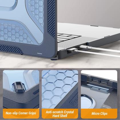 Imagem de Estojo SEYMAC para MacBook Pro 16" A3403 A3186 A2991 Azul