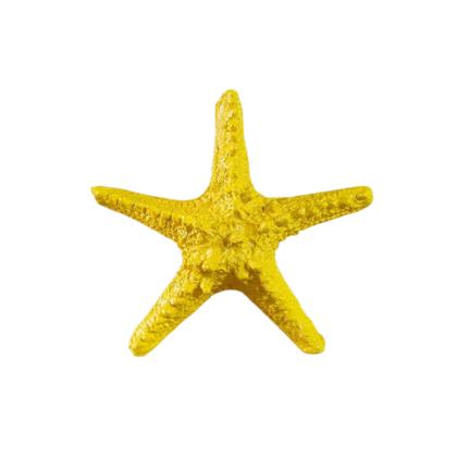 Imagem de Estrela do Mar 9 Cm Amarelo Decorativa Charme para Seu Ambiente Envio Rapido AVB DECOR