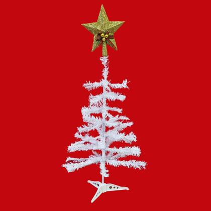 Imagem de Estrela Ponteira Topo Árvore Natal Art Christmas Glitterado