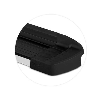 Imagem de Estribo Lateral Rampage 2023 2024 Aluminio Preto Elegance Bepo