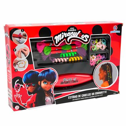 Imagem de Estúdio De Cabelos Marinette Makebrinq Com Maquina De Trança Tererês E Miçangas Coloridas