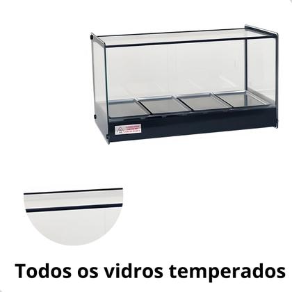 Imagem de Estufa evr bp 4bandejas perfil preto 220v - titã