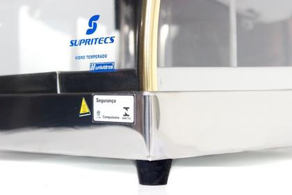 Imagem de Estufa para salgados elétrica Dupla 54cm com 6 Bandejas Supritecs