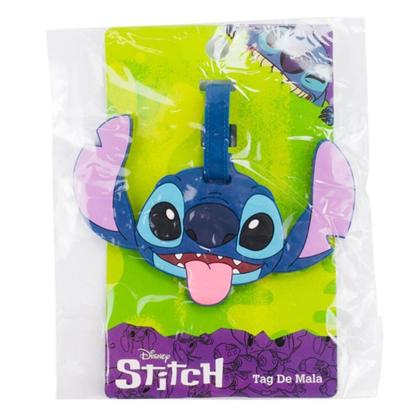 Imagem de Etiqueta Para Bagagem Mala Stitch Rosto - Disney
