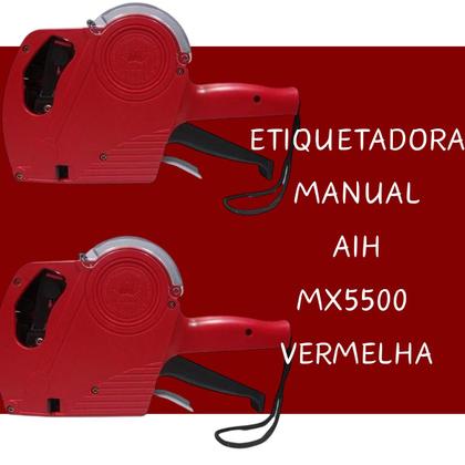 Imagem de Etiquetadora Mx5500eos 8dig Tinteiro E Etiqueta Cor Vermelha