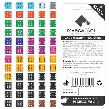 Imagem de Etiquetas Vade Mecum Professores - Matérias