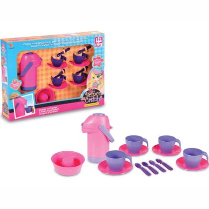 Imagem de Eu Brinco de Casinha - Café com Bolinho - Rosa - 0602 - Nig Brinquedos