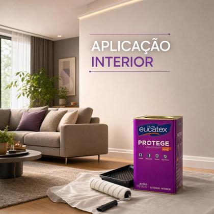 Imagem de Eucatex Protege Premium Fosco Lavável 18L Alta Cobertura