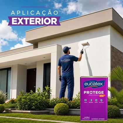 Imagem de Eucatex Protege Premium Fosco Lavável 18L Alta Cobertura